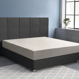 Satin Spannbettlaken Creme 140 x 200 cm