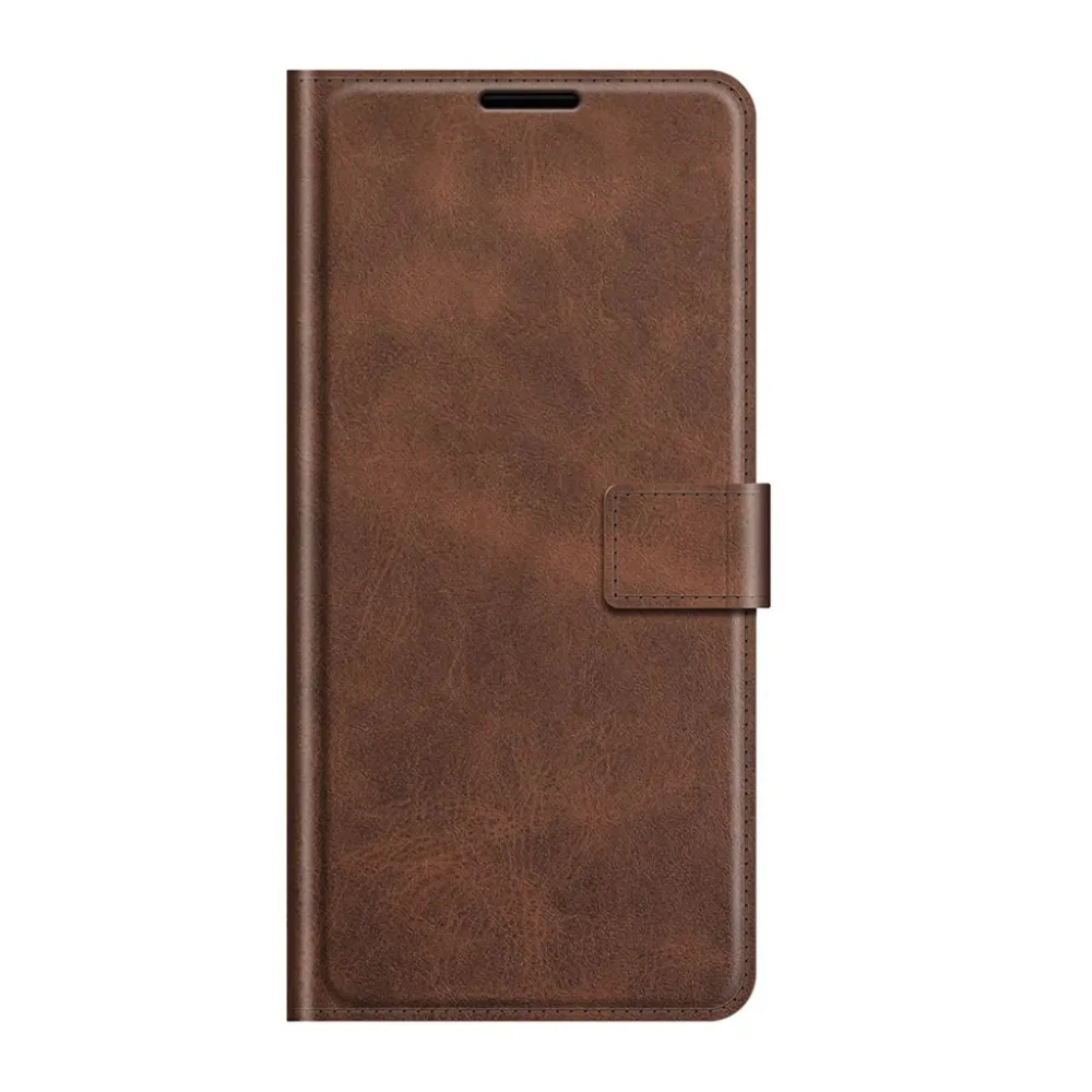 Geldbeutel ähnlichen Stil, Lederhülle für OnePlus Nord 2 5G - Kaffee