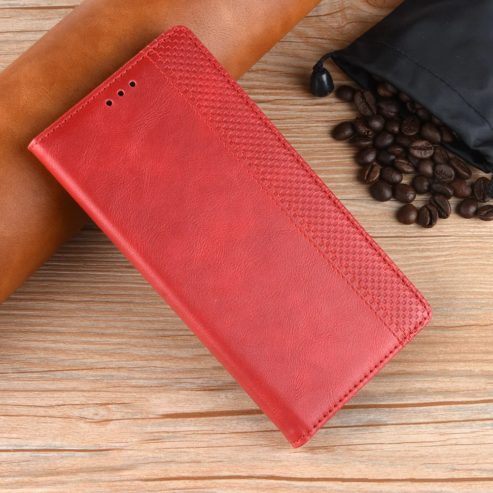 Geldbeutel Style Fliphülle aus echtem Leder für OnePlus Nord 5 / OnePlus Ace 5 Ultra - Rot