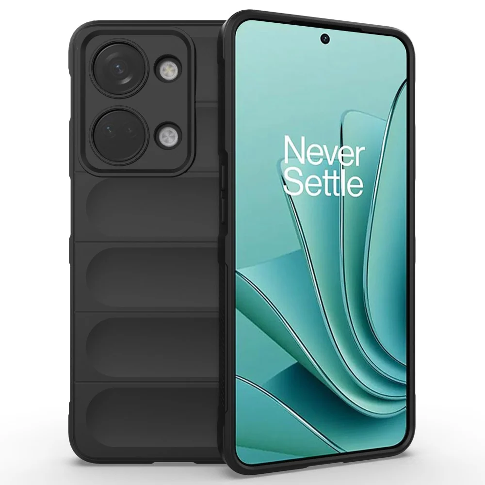 Weiche, griffige Hülle für OnePlus Nord 3 / OnePlus Ace 2V - Schwarz