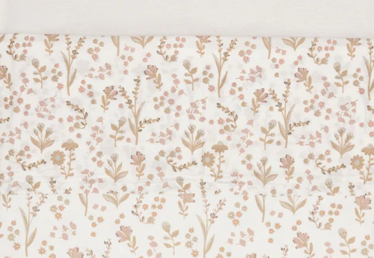 Jollein Bettlaken 150x120 cm - Bloomy