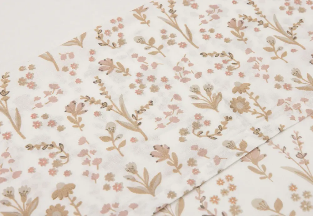 Jollein Bettlaken 150x120 cm - Bloomy