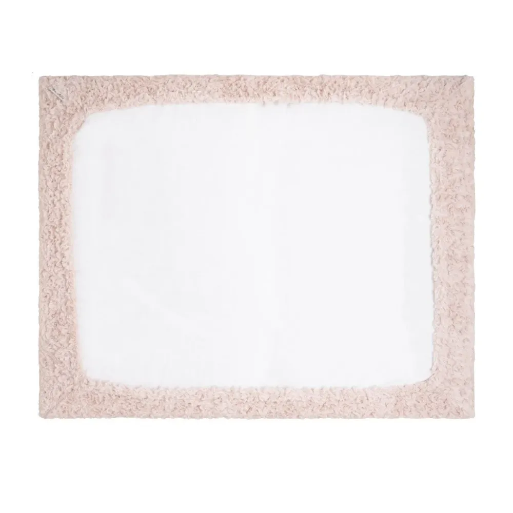 Baby's Only Spannbettlaken Boxmatratze Schnee Altrosa 80X100Cm