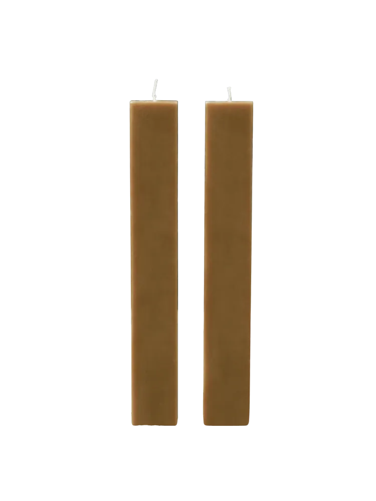 Burren Pillar Candles - Set 2 - Bronze