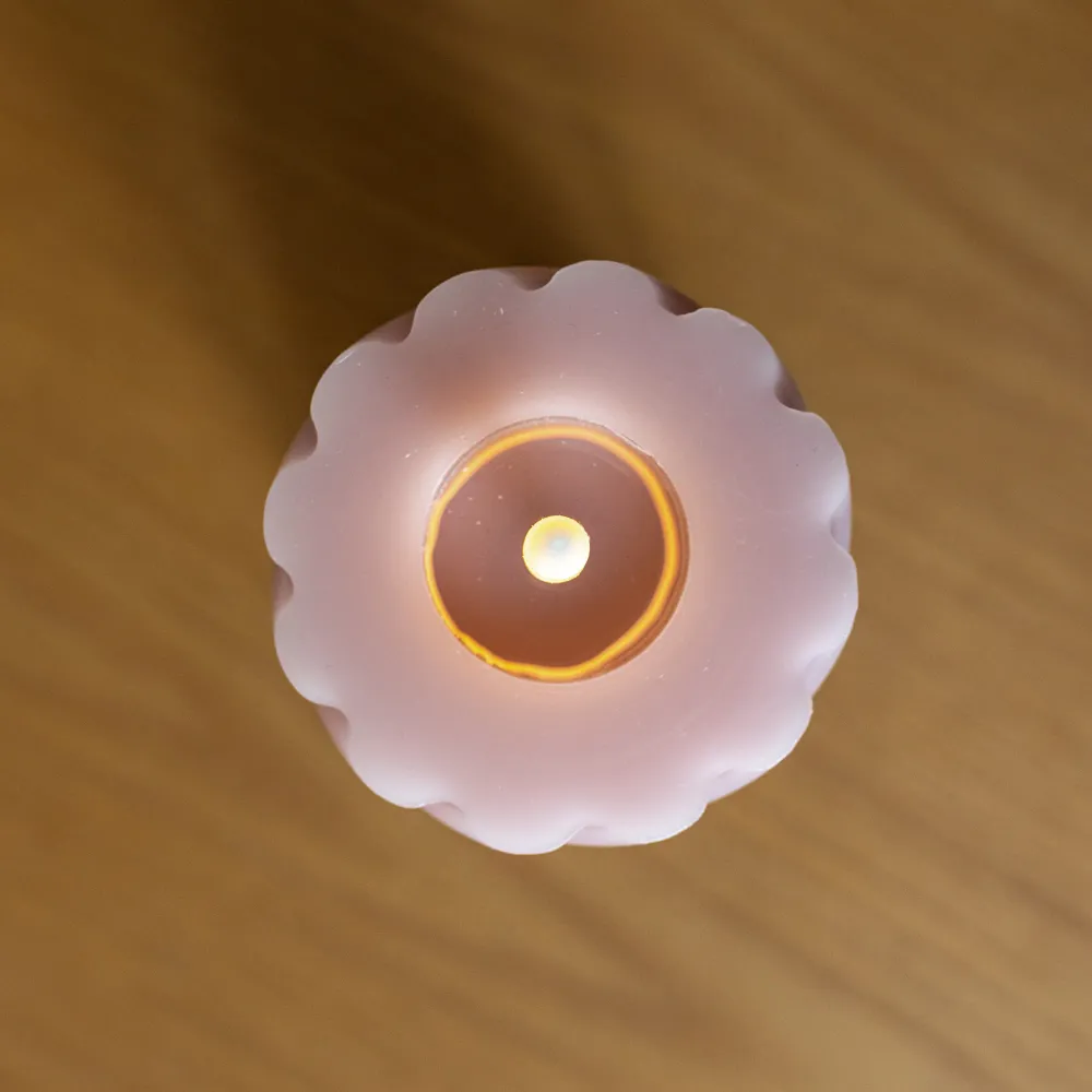 Vega LED Stumpenkerze ø 7.5 x 10 cm