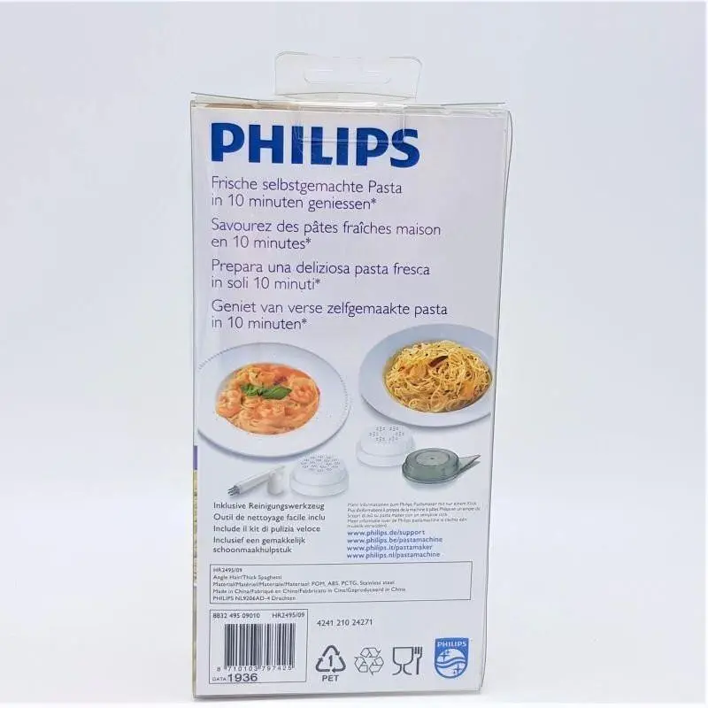 Angel Vermicelli Hair Accessoire für die Pastamaker Philips Avance Collection