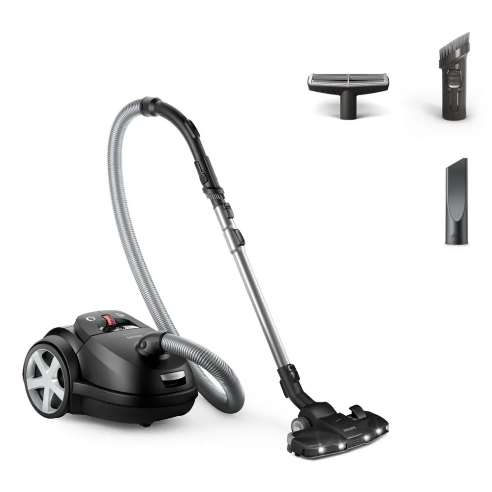 Aspirapolvere con Sacchetto Philips XD8122/10 Nero 900 W