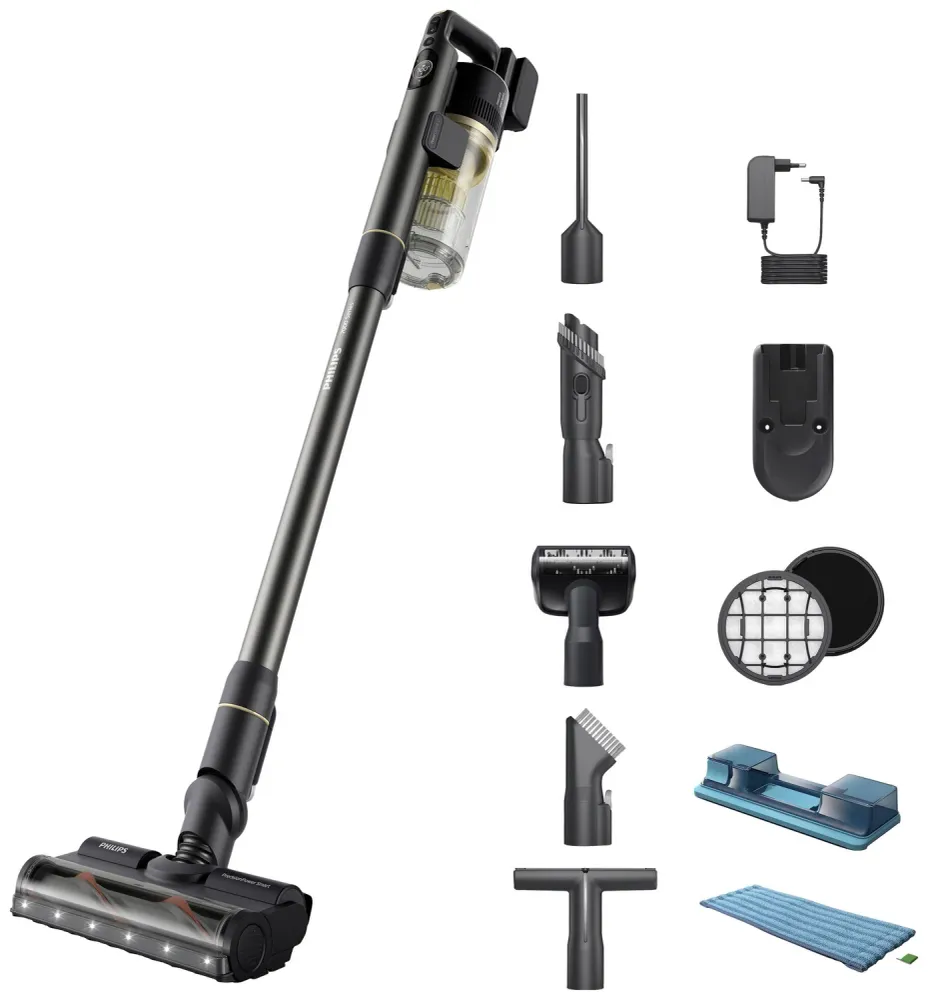 B-Ware Philips Home 7000 Series Xc7057/01 Akku Handstaubsauger 25.2 V Turbodüse Sauger