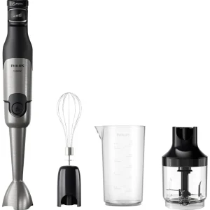 B-Ware Philips Home Hr2683/00 Stabmixer 1200 W Mixstab Für Suppen Schneebesenaufsatz