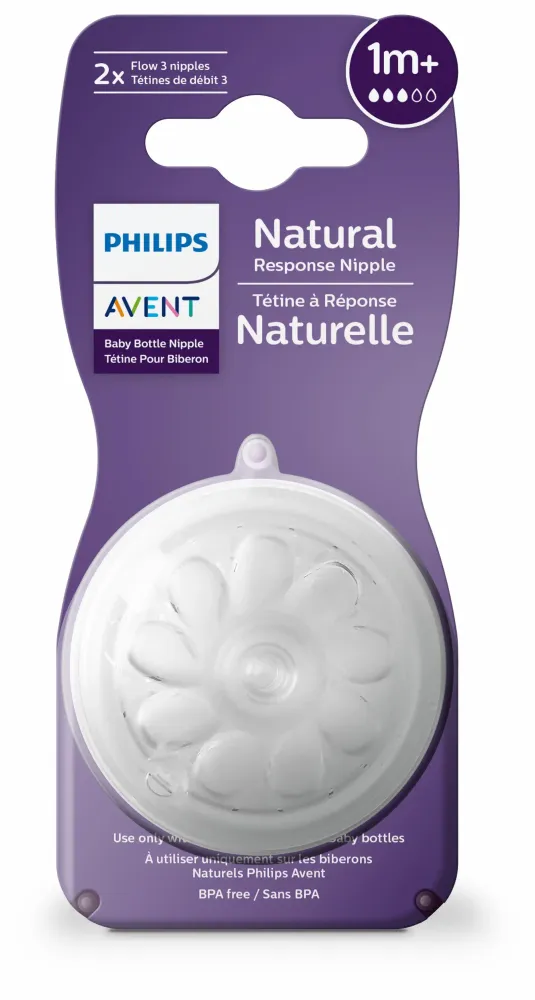 Philips Avent - Flasche Penen -natural 3,0 - 1m+ - T3 - 2 Teile