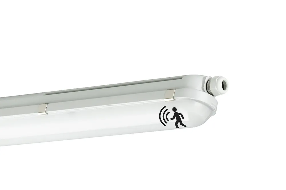 Philips CoreLine | LED-Lichtleiste | 120 cm | 30,5 W | 4000 K – Naturweiß (840) | IP65 | Bewegungs- und Lichtsensor