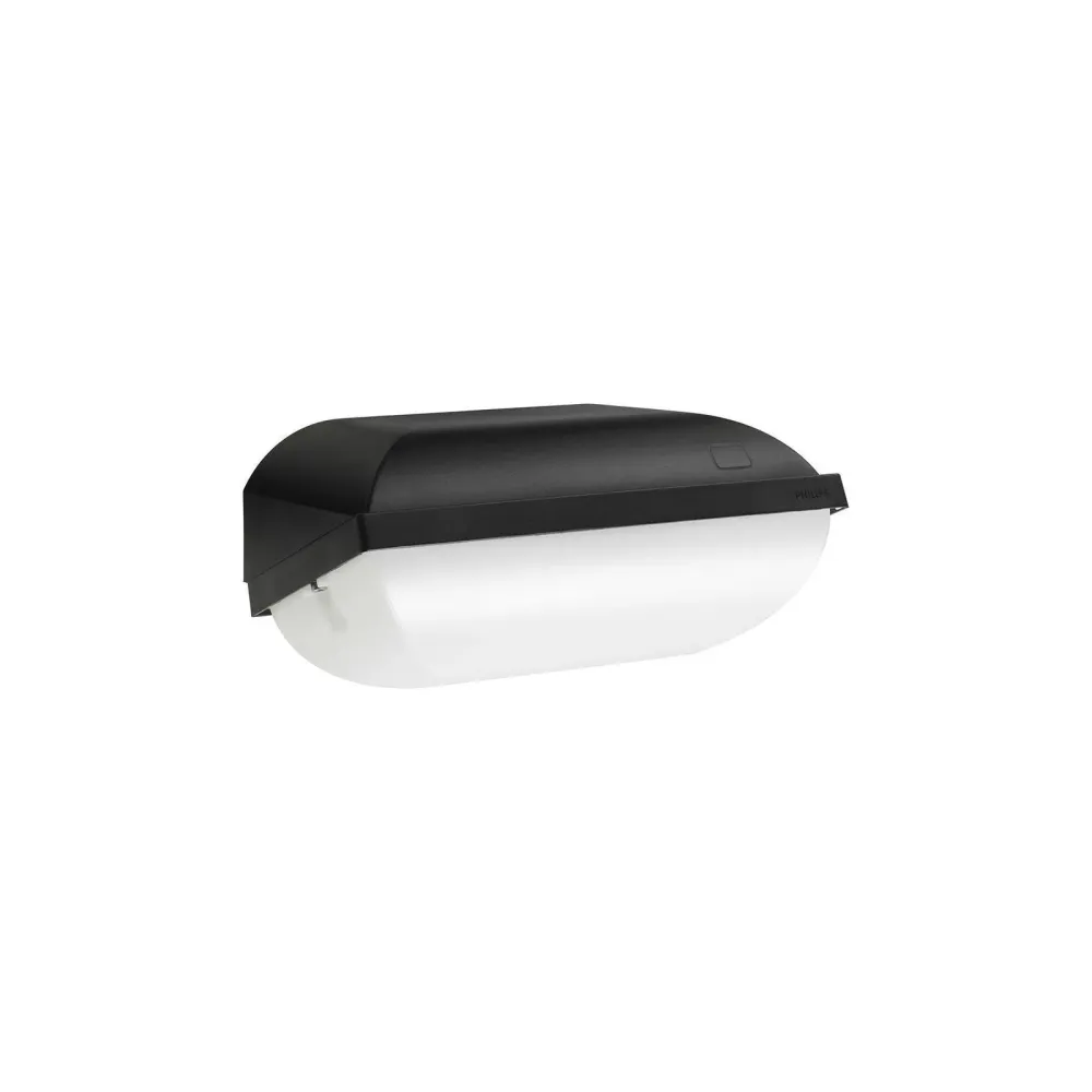 Philips CoreLine Schwarz | Wandleuchte | 14W | Nicht dimmbar | Wasserdicht | IP54