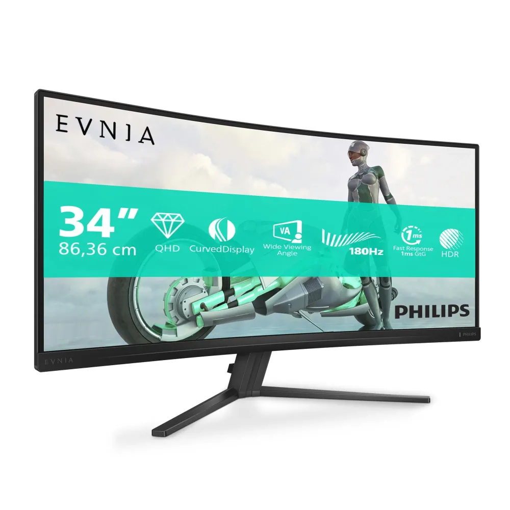 Philips Evnia 34M2C3500L/00 34" - Gaming-Monitor - 180 Hz