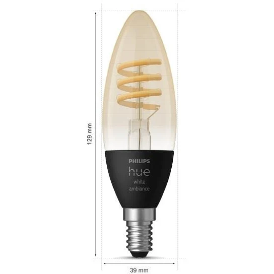 Philips Hue White Ambiance Filament (E14, 350lm)