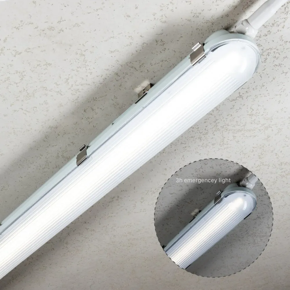 Philips LED-Leuchtstoffröhrenleuchte LED's Light PRO, 150 cm – mit Notstromakku – 185 lm/W – Energieeffizienzklasse B – 47...