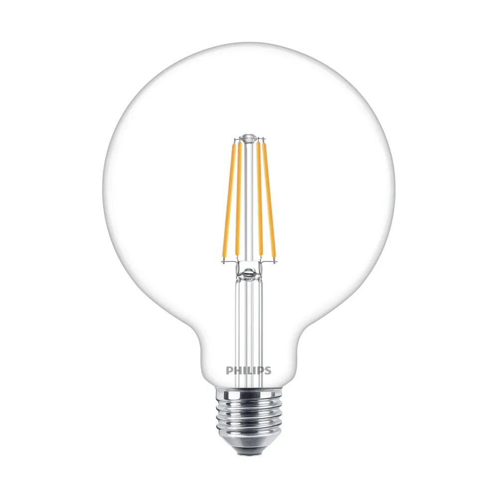 Philips MASTER Value LED-Glühbirne | G120 | 5,9 W | 2700 K – Warmweiß (827) | 806 Lumen | Dimmbar
