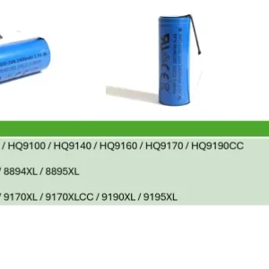 Philips Norelco Ersatzakku 18500 Li-Ion 2400 mAh U Lötfahne