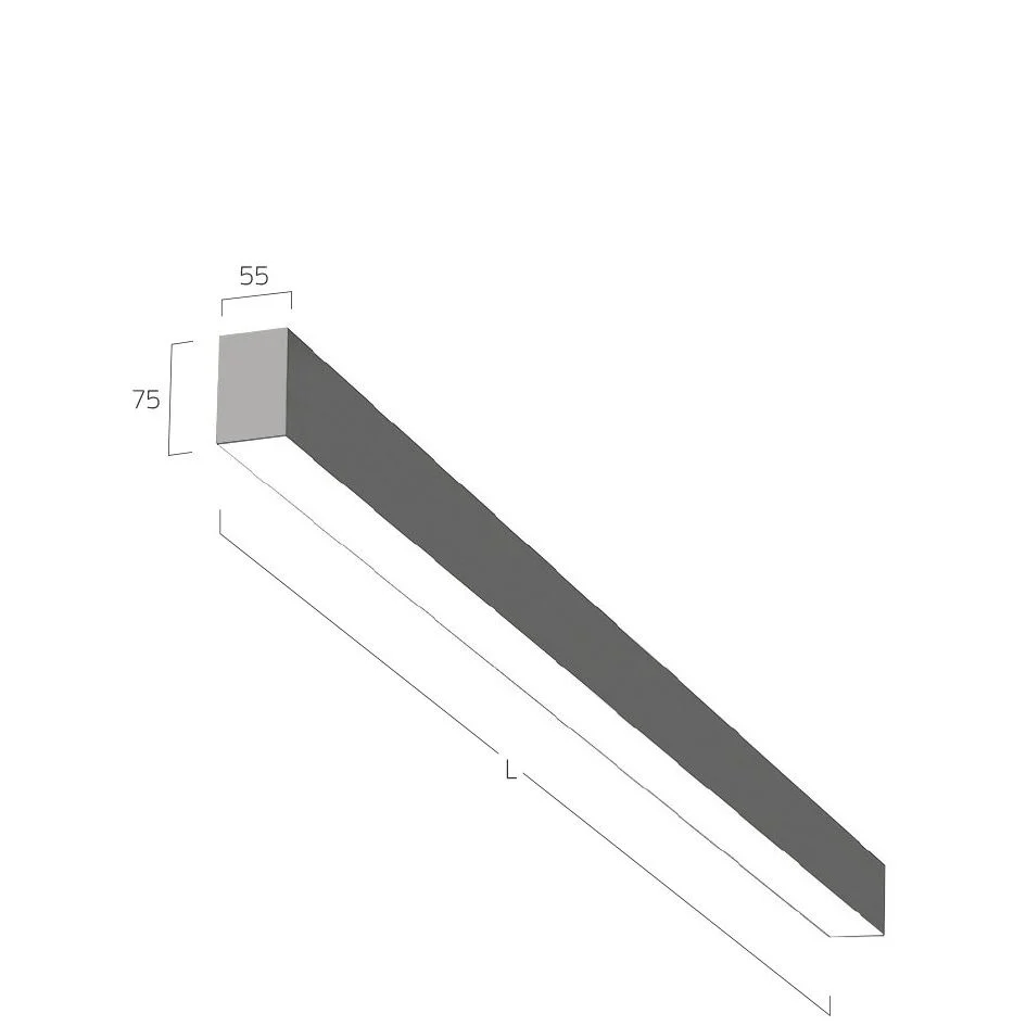 Lightnet - Decken-/Wandleuchte LED-Anbauleuchte LA3AEE-840M-L2055 4000K