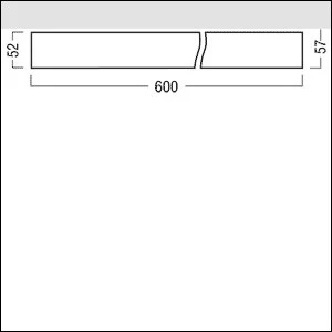 Zumtobel Group - Decken-/Wandleuchte LED-Deckenanbauleuchte MIRL LED #42928702 3000K