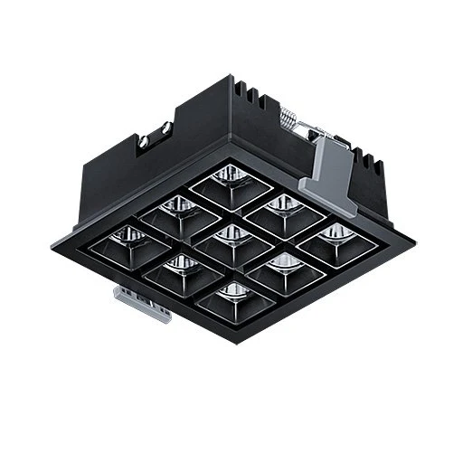 Zumtobel Group - Decken-/Wandleuchte LED-Deckeneinbauleuchte SUI DF9Q #62924793 940, schwarz