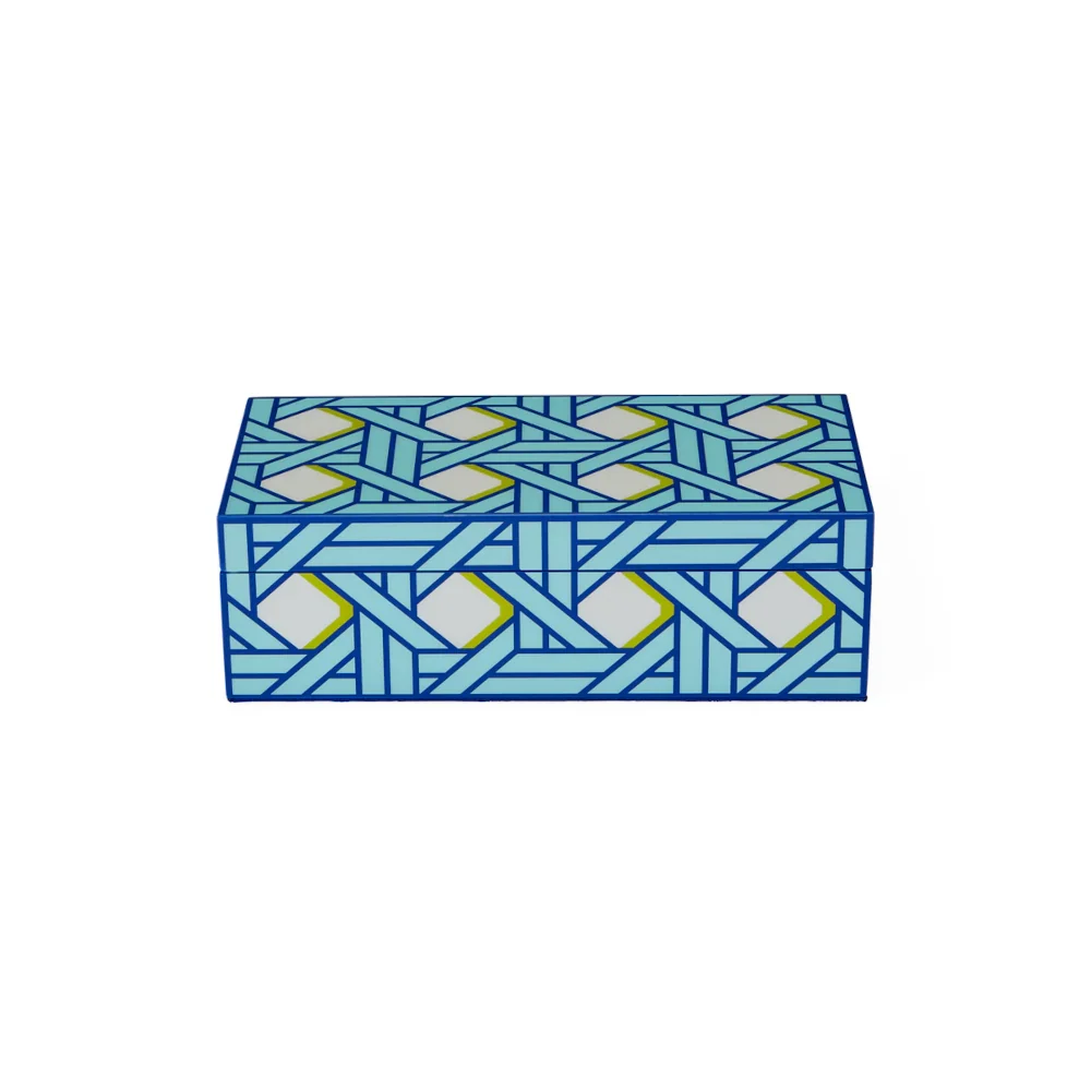 Aufbewahrungsbox Lacquer BASKETWEAVE small
