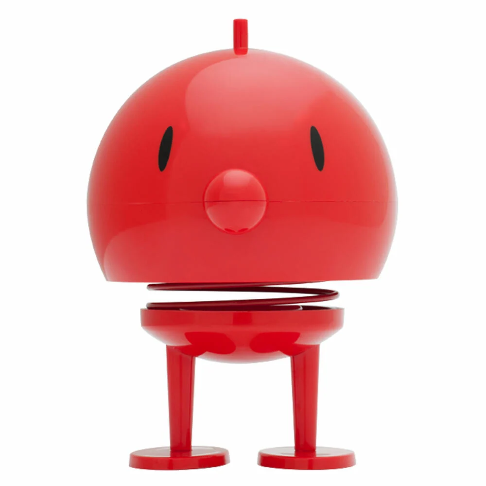 Hoptimist Bumble, Groß, Junge mit Fröhlichen Augen, Deko- / Spielidee, Kunststoff, Rot, 2002-40