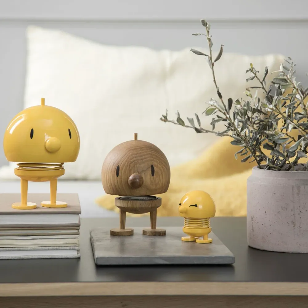 Hoptimist “Classic Bumble” Medium Yellow | Gute-Laune Design | Hoptimist