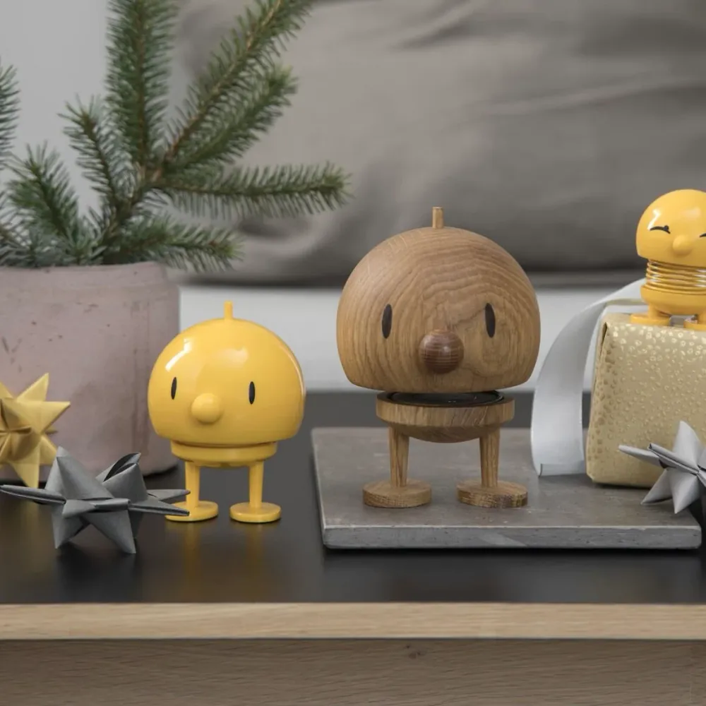 Hoptimist “Classic Bumble” Medium Yellow | Gute-Laune Design | Hoptimist