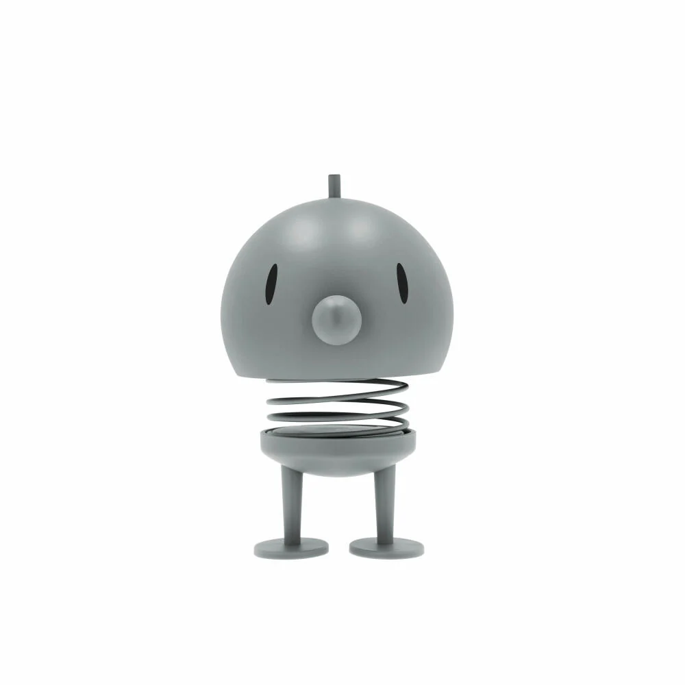 Hoptimist Lautsprecher Speaker L Soft Grey, ABS-Kunststoff, Stahl, Grau, 23 cm, 33161