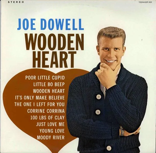 LP - Joe Dowell - Wooden Heart