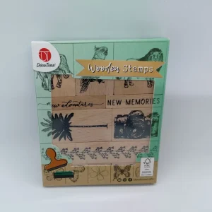 Kleine Holzstempel - New Memories (Wooden Stamps) | DecoTime