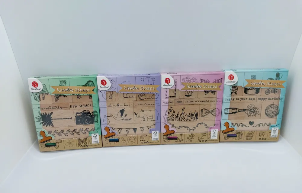 Kleine Holzstempel - New Memories (Wooden Stamps) | DecoTime