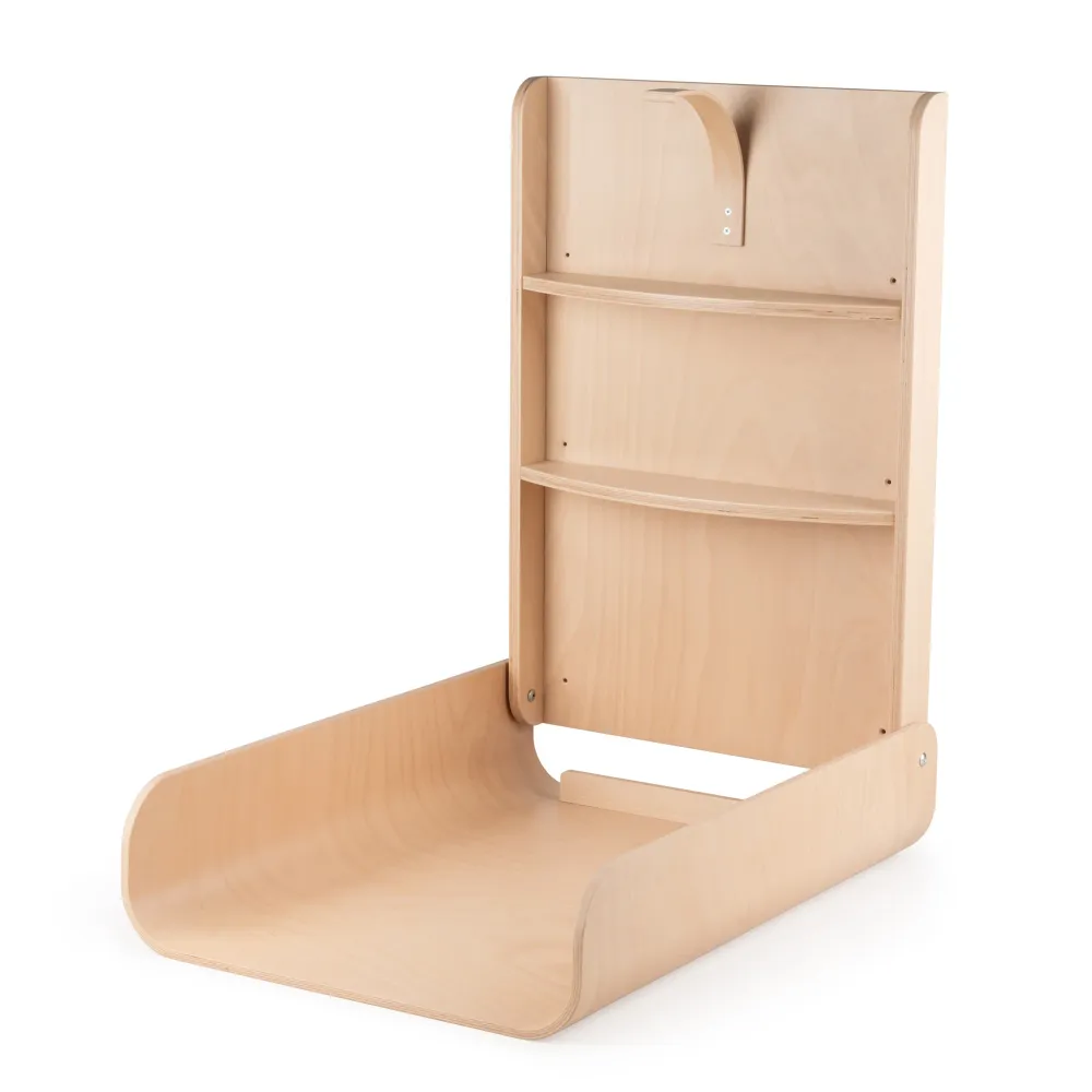 Wandwickeltisch - Sebra Care - Wooden Edition