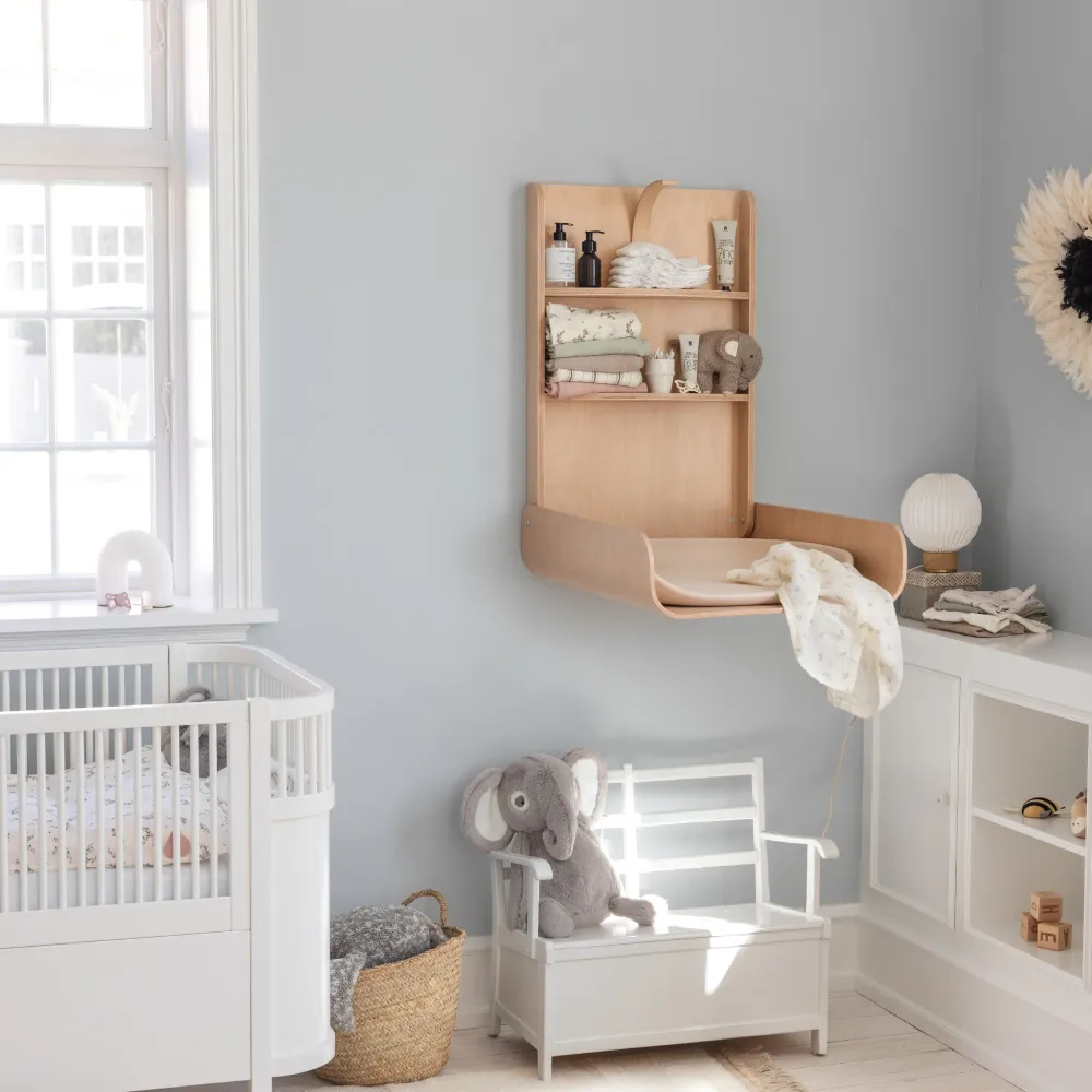 Wandwickeltisch - Sebra Care - Wooden Edition