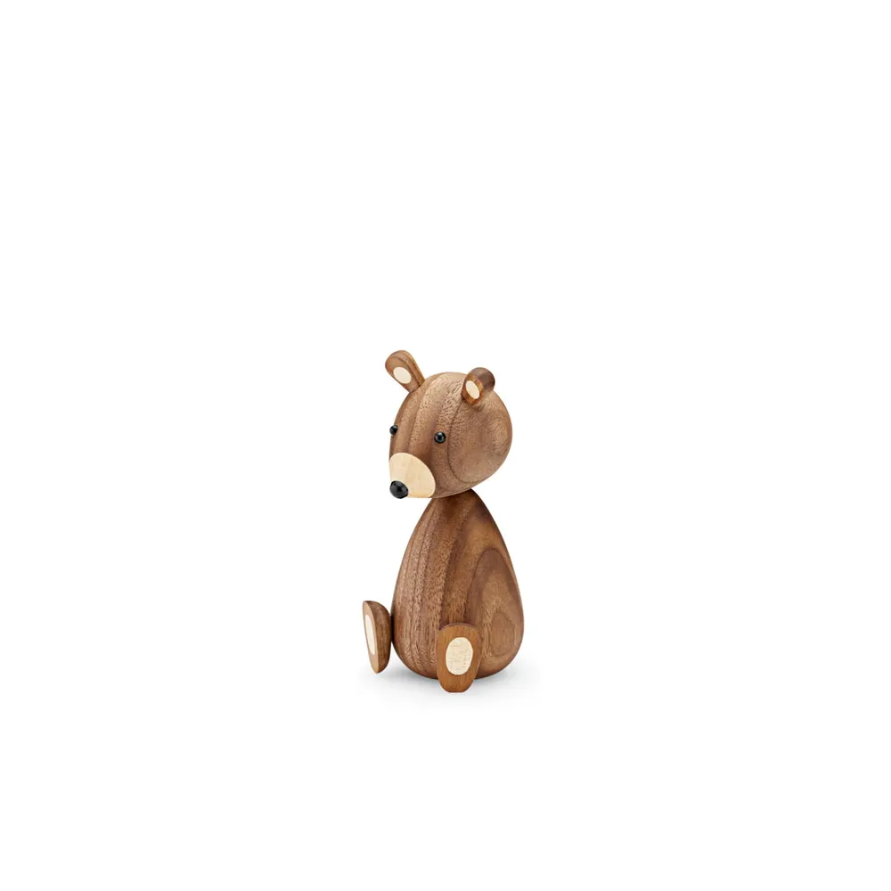 Lucie Kaas - Bär Familie Holzfigur