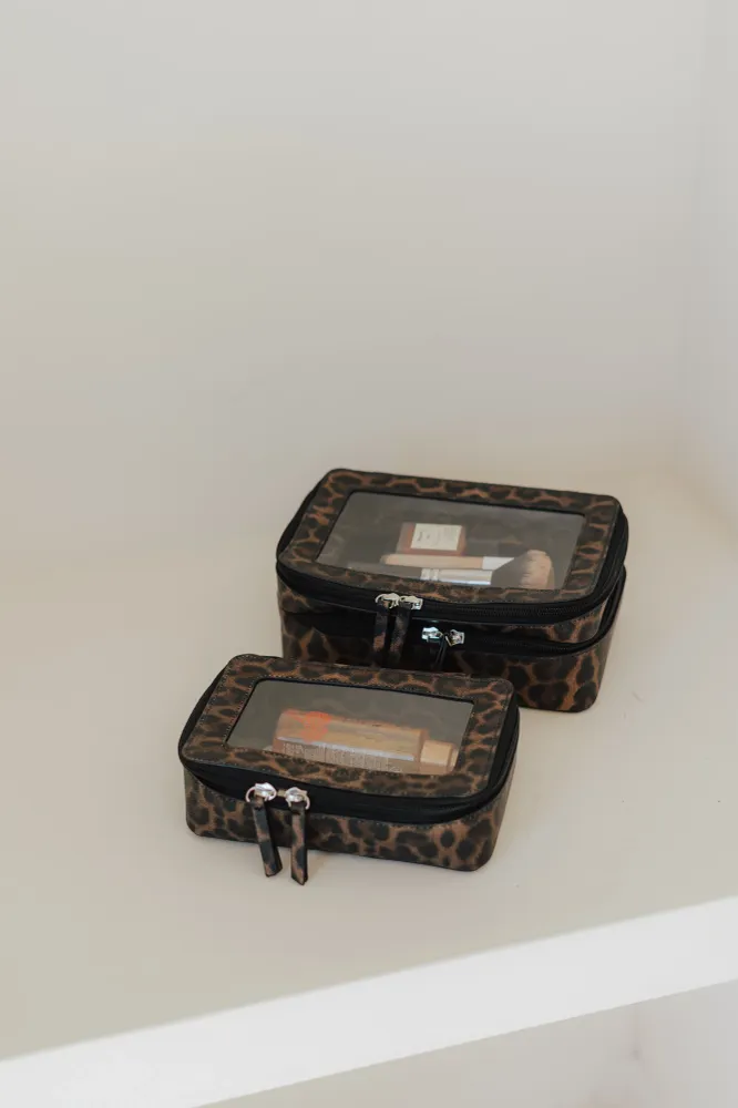 COSMETIC BAG SET DARK LEO