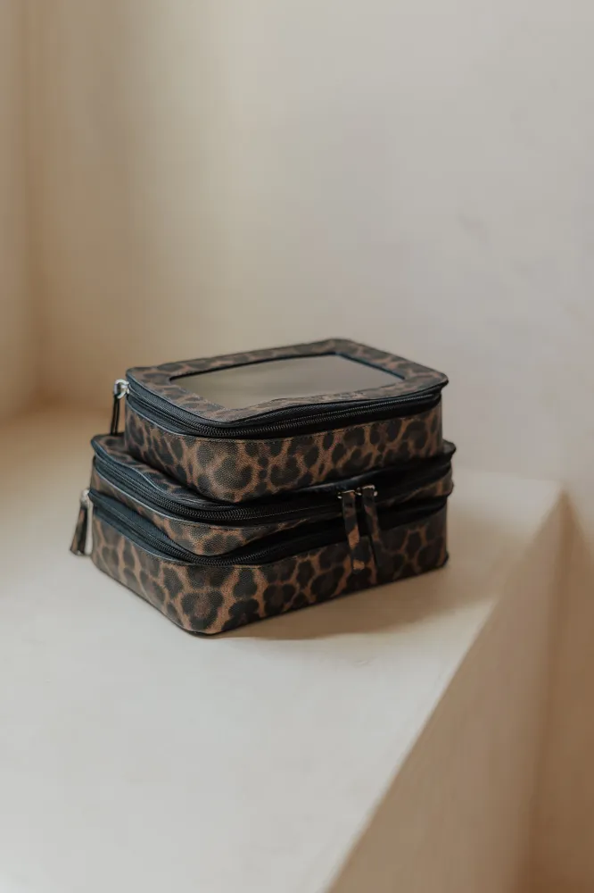 COSMETIC BAG SET DARK LEO