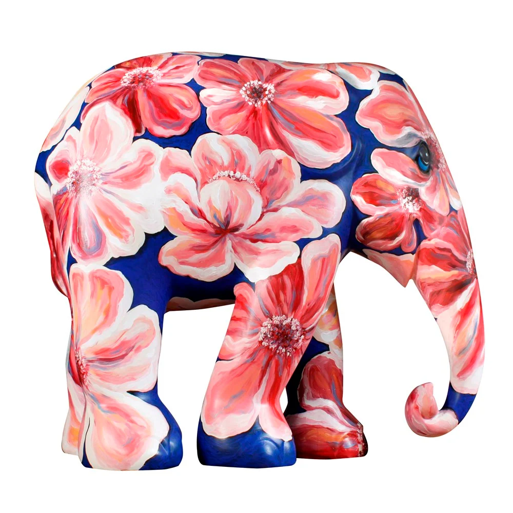 Elephant Parade Elefant Flower Impression 15cm Limitierte Auflage 3000 BLUMENIMPRESSION 15