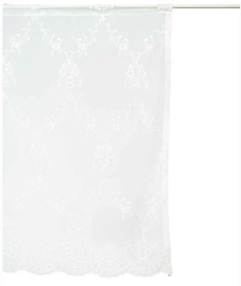 Pimlico – Gardine Amelia Off White mit Stickereien 50 x 70 cm