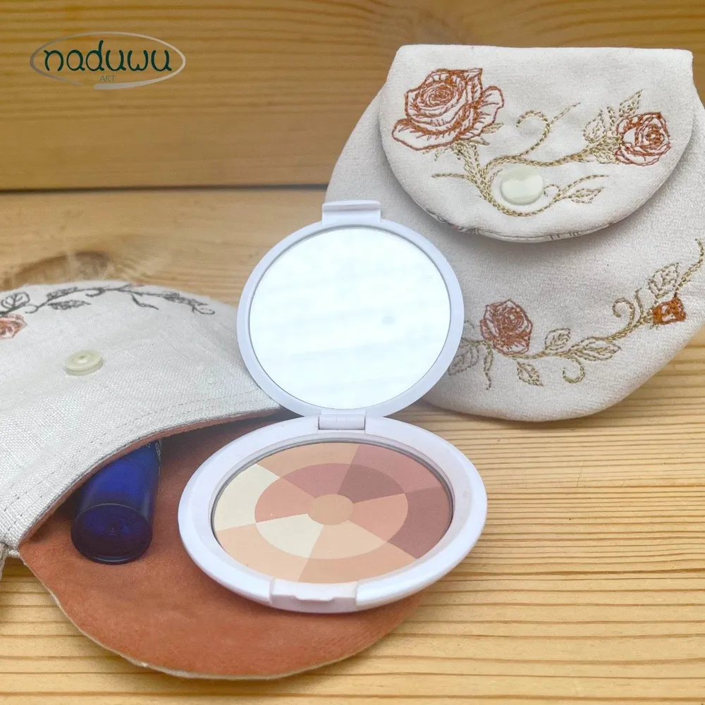 Stickdatei Round Rosi Bag 16x23, ITH runde Tasche