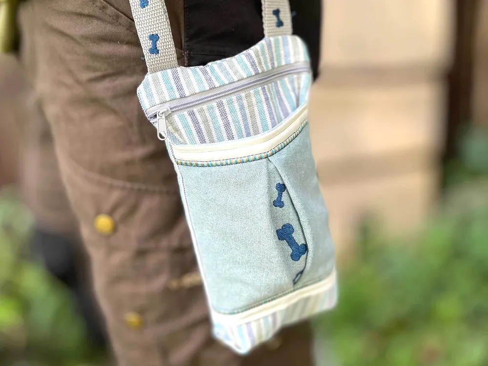 Stickdatei Tasche 15x23, ITH LongBone Bag