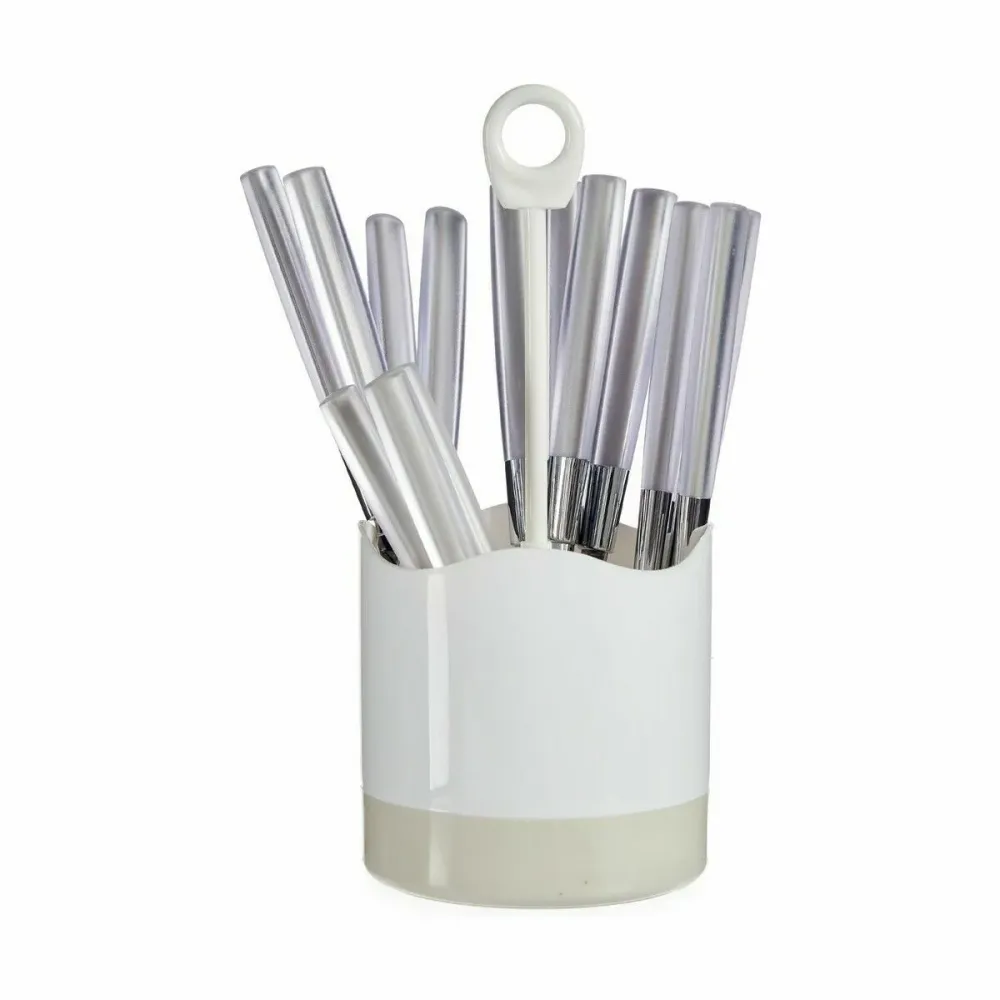 Besteck-Set Grau Edelstahl (8 Stück)