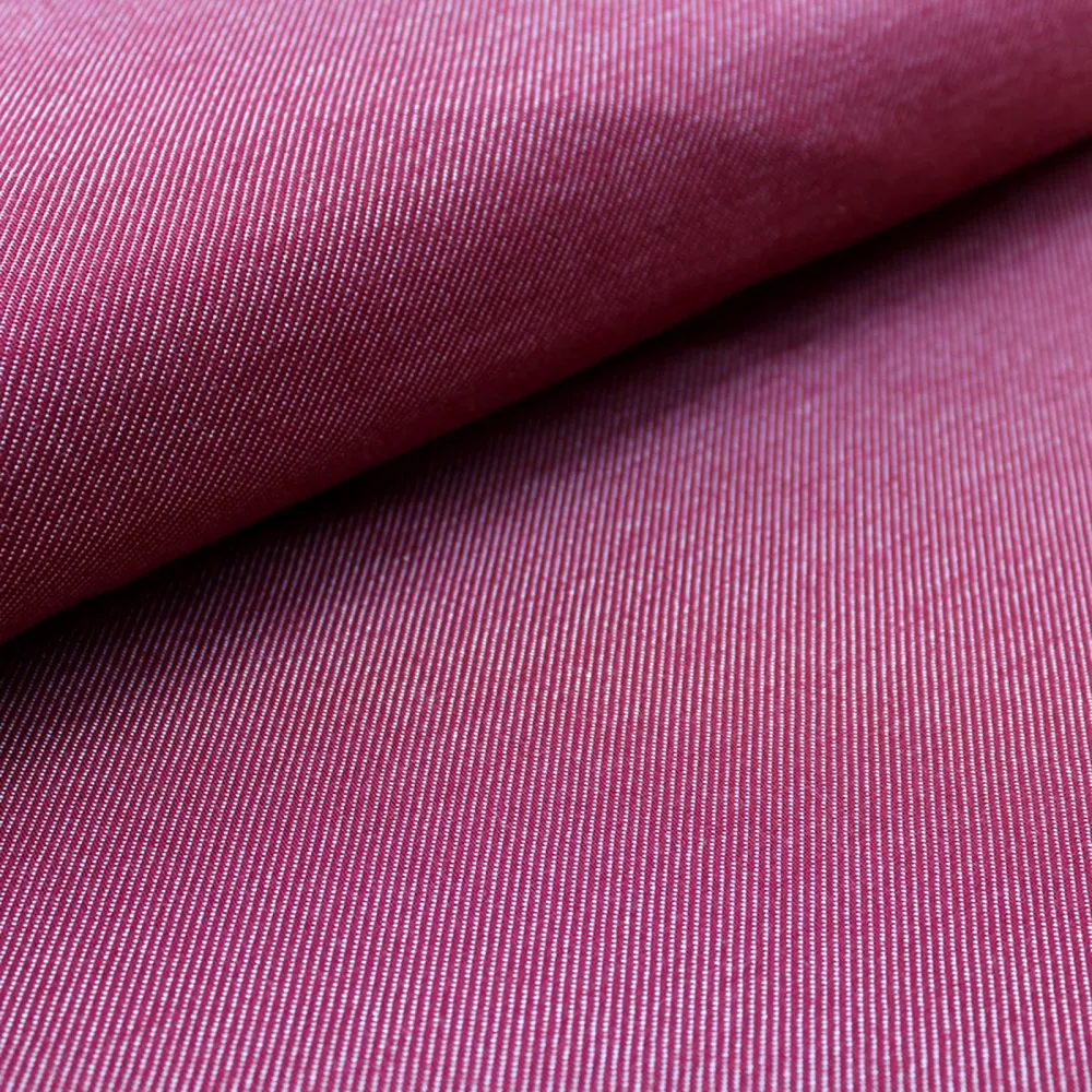 Fairtrade Bio Jacquard Strick de luxe Rot (GOTS)
