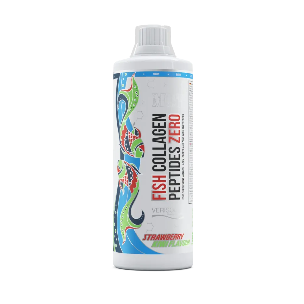 Fish Collagen Peptides Verisol® 1000 ml Strawberry kiwi