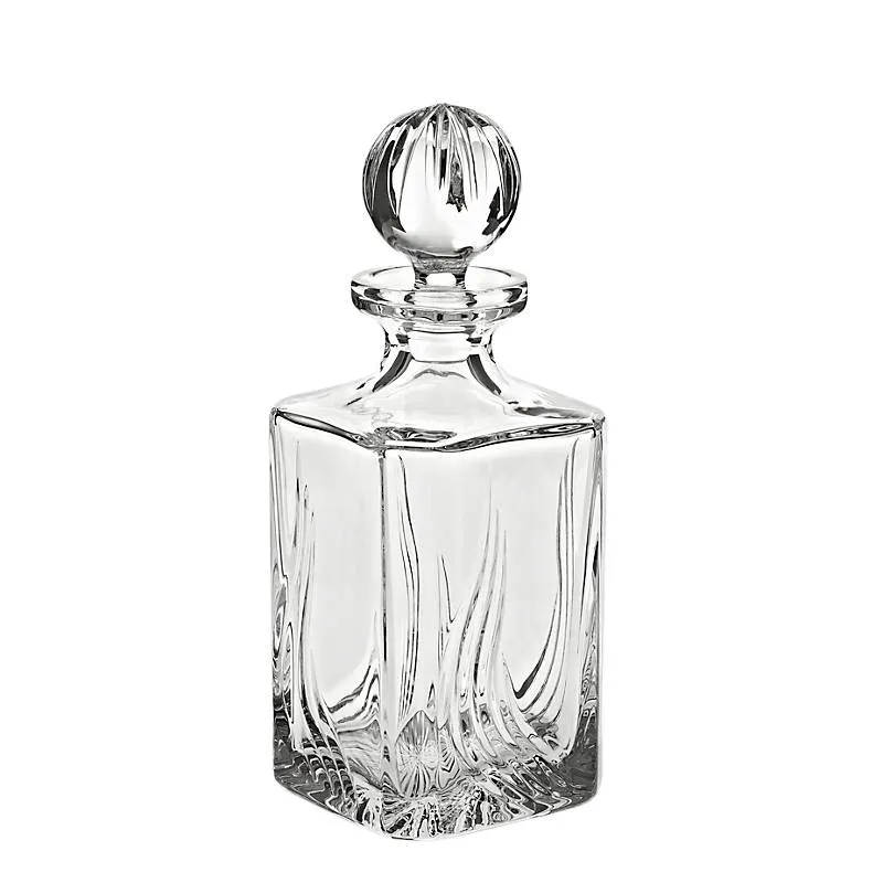 Karaffe Flame 800ml, Transparent, aus Bleikristall