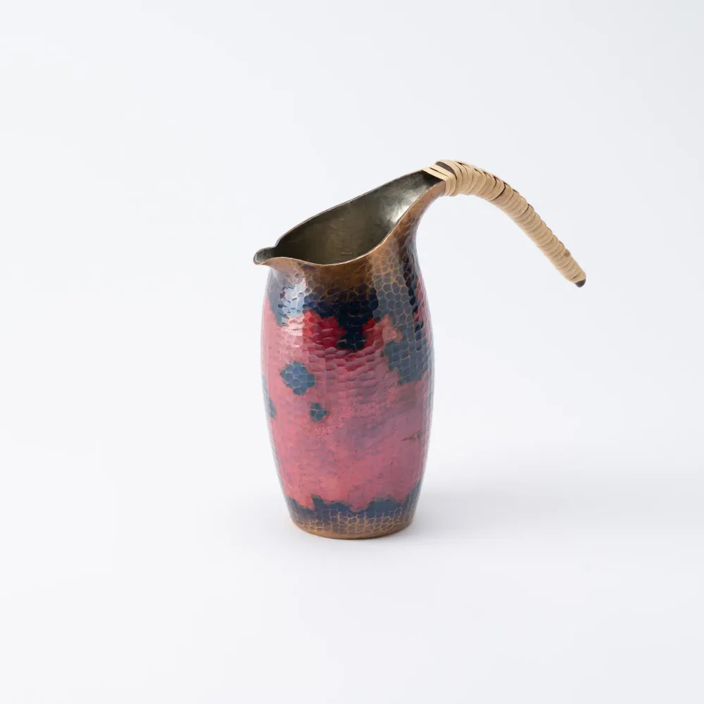 Krapp Rot Nishiki Chirori Sake-Karaffe