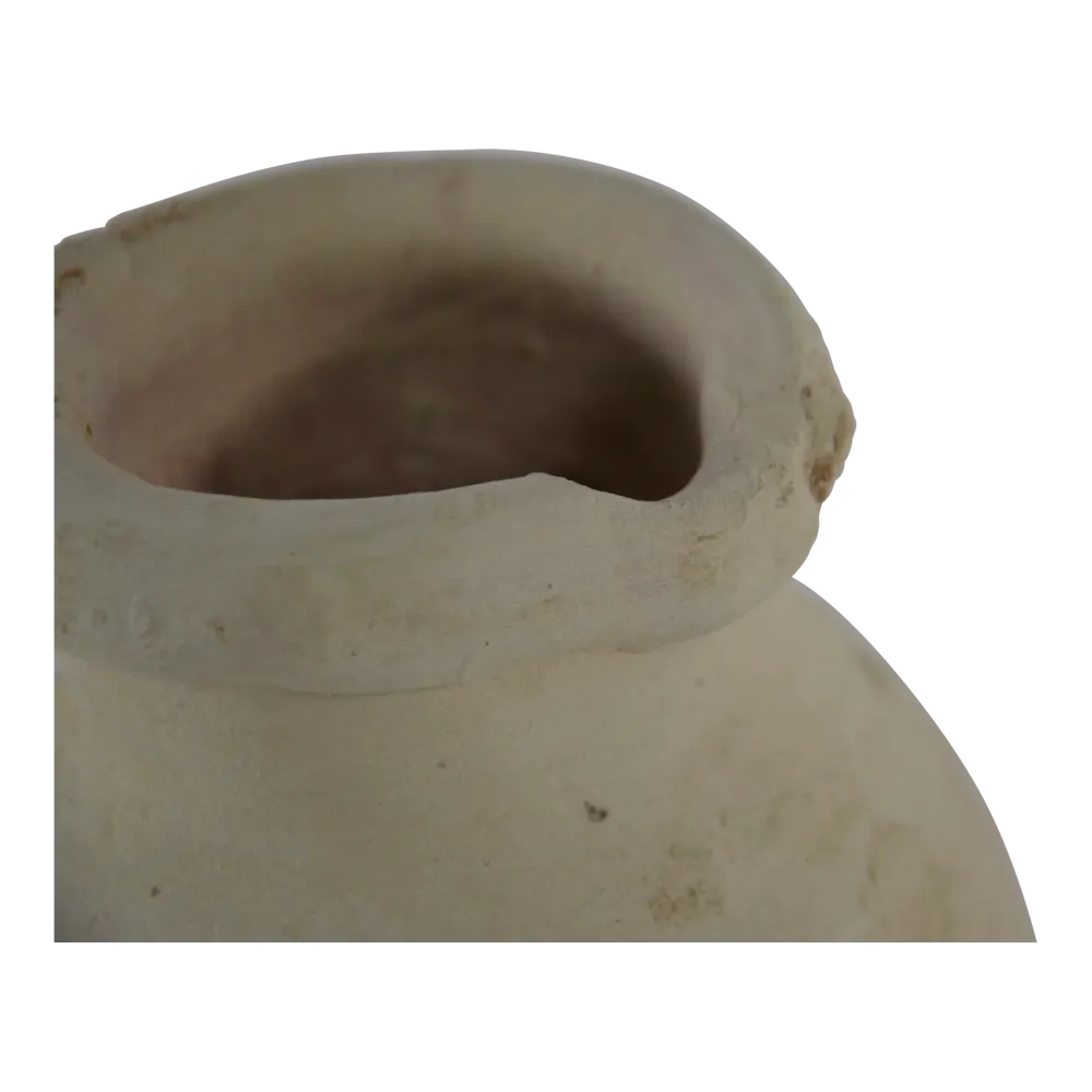 Krug aus tunesischer Keramik, 17 cm