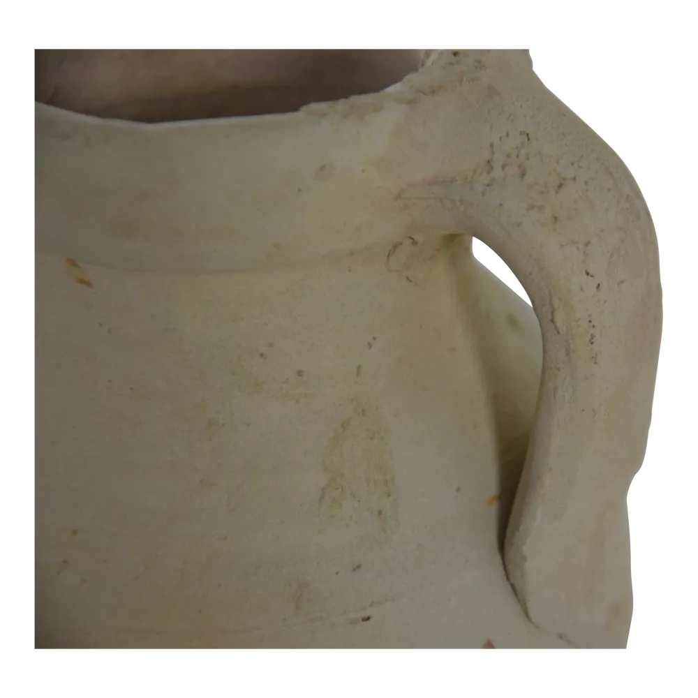 Krug aus tunesischer Keramik, 17 cm