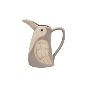 Krug Vogel Pelikan - klein beige - 17536 - Opjet Paris - Deko