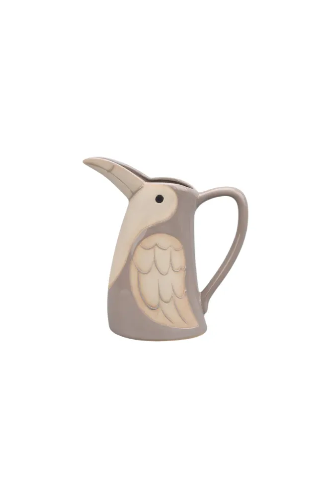 Krug Vogel Pelikan - klein beige - 17536 - Opjet Paris - Deko